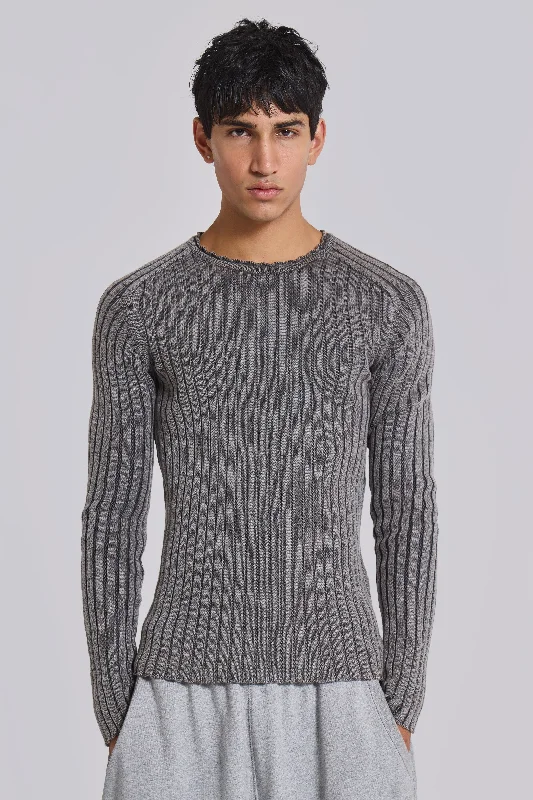 TIME-Limited Offer Washed Black Vault Knit
