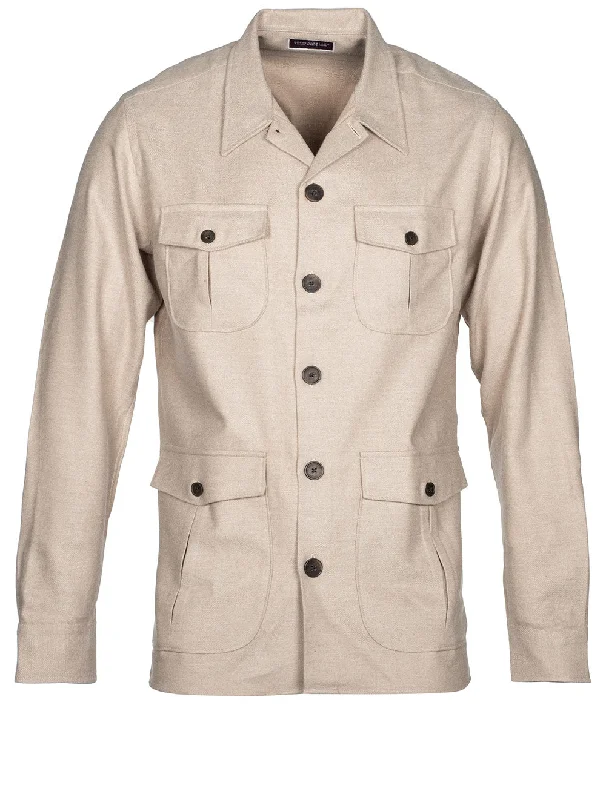 Weekend Specials Just for You Safari Shirt Beige