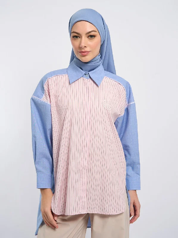 Act Fast FUMI OVERSIZE TUNIC PINK