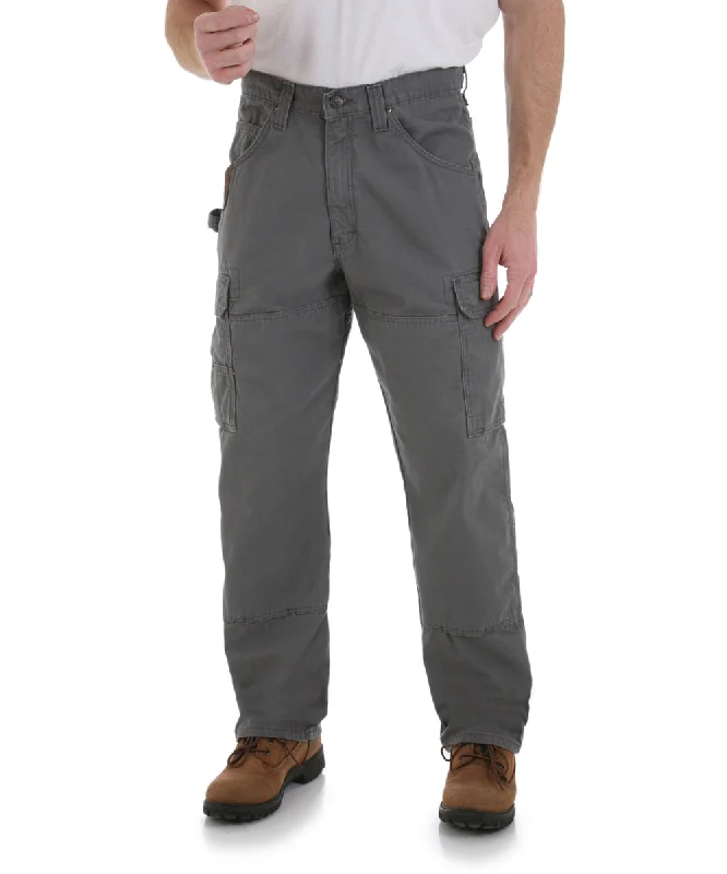 Special Offer Wrangler Riggs Rip-Stop Ranger Work Pants - Slate