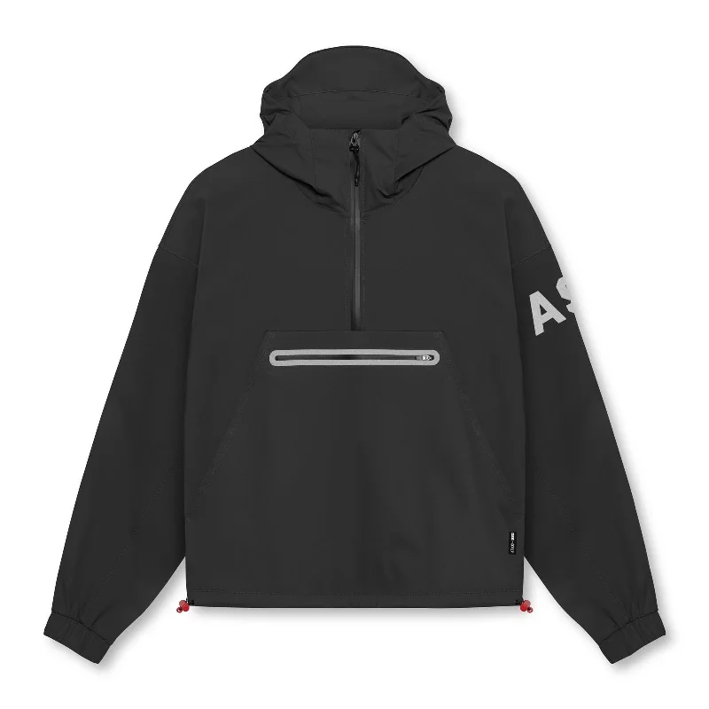 Reduced Rates 0717. Weather-Ready Anorak Jacket  - Black