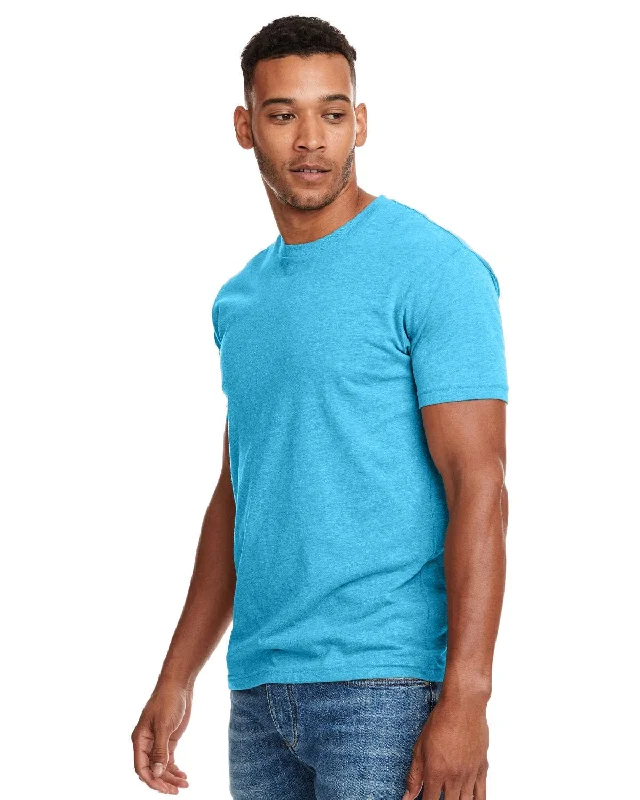 Weekend Wonders Await! Next Level Mens CVC Crewneck Tee | Bondi Blue