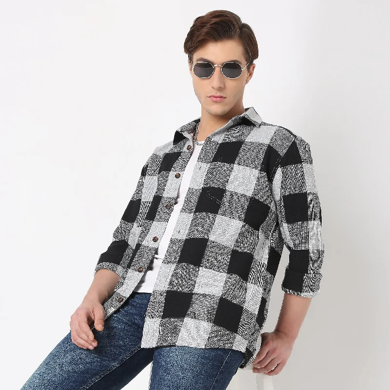 Lowest Prices Regular Fit Checkered Shirt