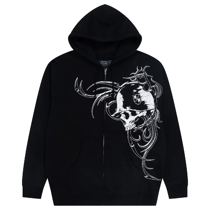 Savings Galore WAR PAINT HEAVY ZIP HOODIE