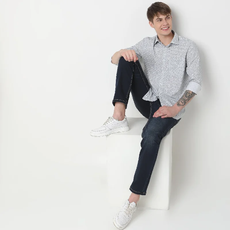 Clearance Event Regular Fit Printed Shirt