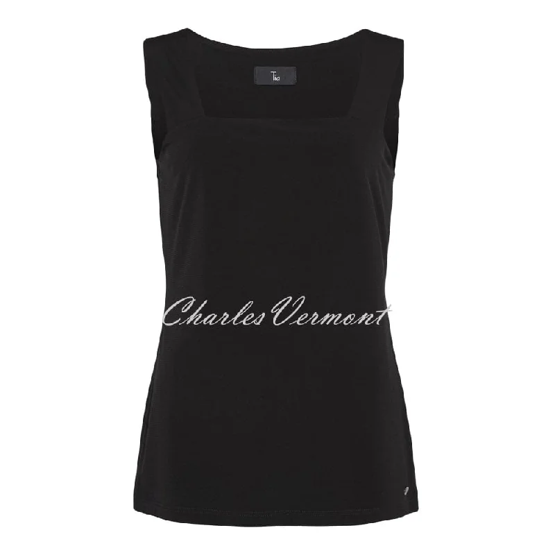 Special Buy Tia Square Neck Camisole – Style 74343-7093-9000 (Black)