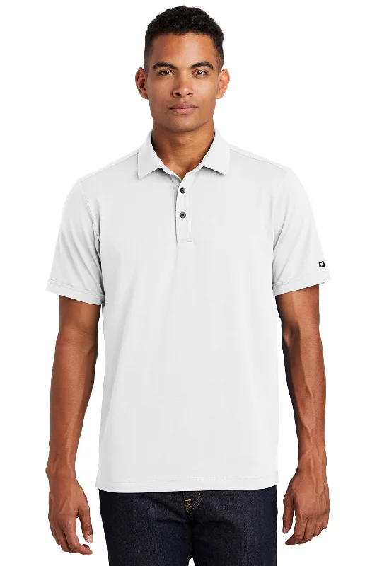 Flash Deals Ogio Mens Limit Moisture Wicking Short Sleeve Polo Shirt - Bright White