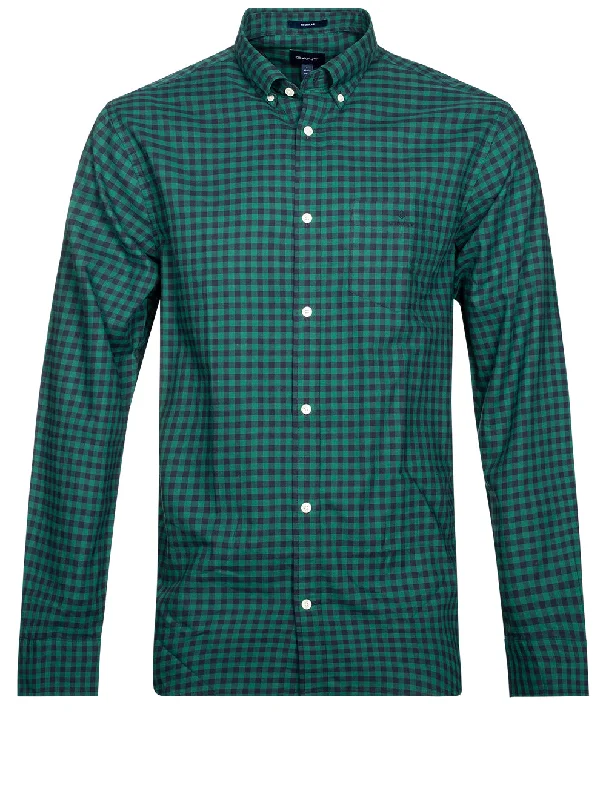 Bargain Alert Winter Twill Buffalo Check Regular Broadcloth Ivy Green