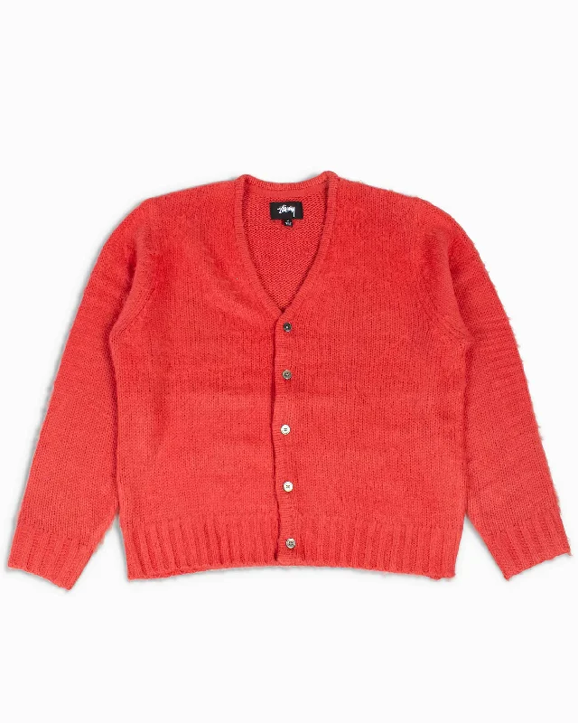 Weekend Specials to Snag Stüssy Brushed Cardigan Red
