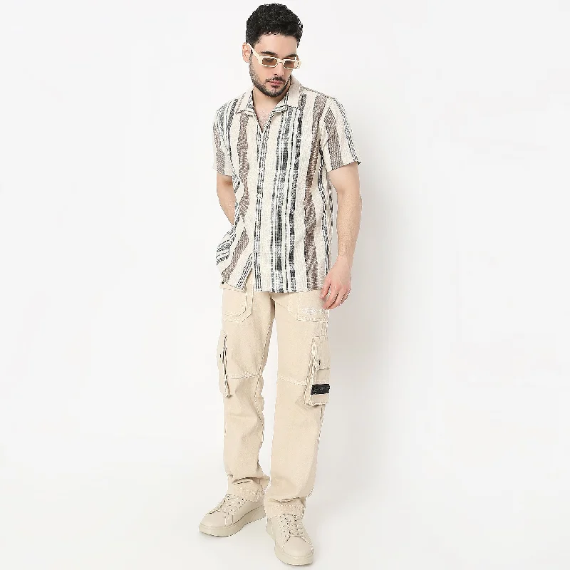 Reduced Prices Regular Fit Striped Shirt