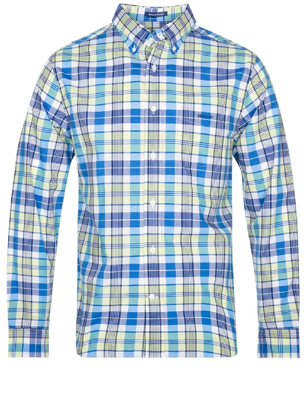 Lowest Price Regular Colourful Check Shirt Day Blue