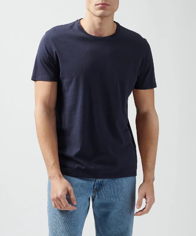 Weekend Shopping Made Better Classic Jersey Crew Neck Tee - Midnight