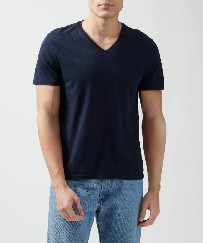 Weekend Offers You Can't Ignore Classic Jersey V-Neck Tee - Midnight