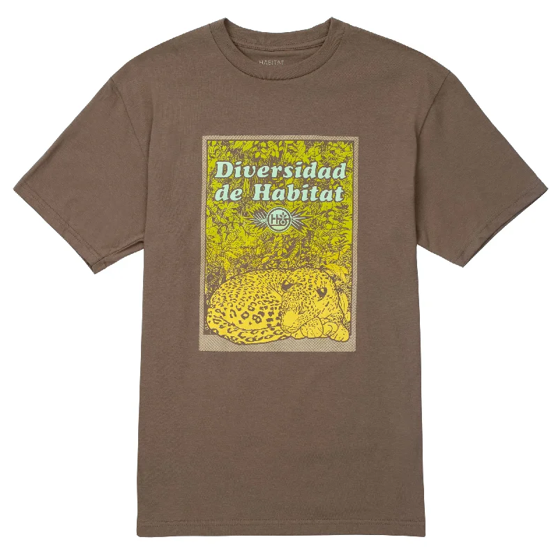 Low Price Diversidad de Habitat T-Shirt Brown