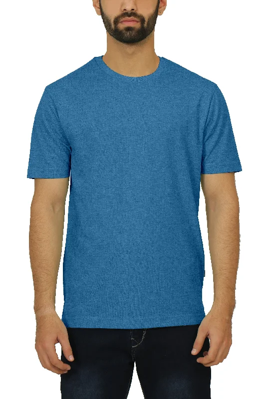 Sale Event Men's Round Neck T-shirt - Indigo Heather