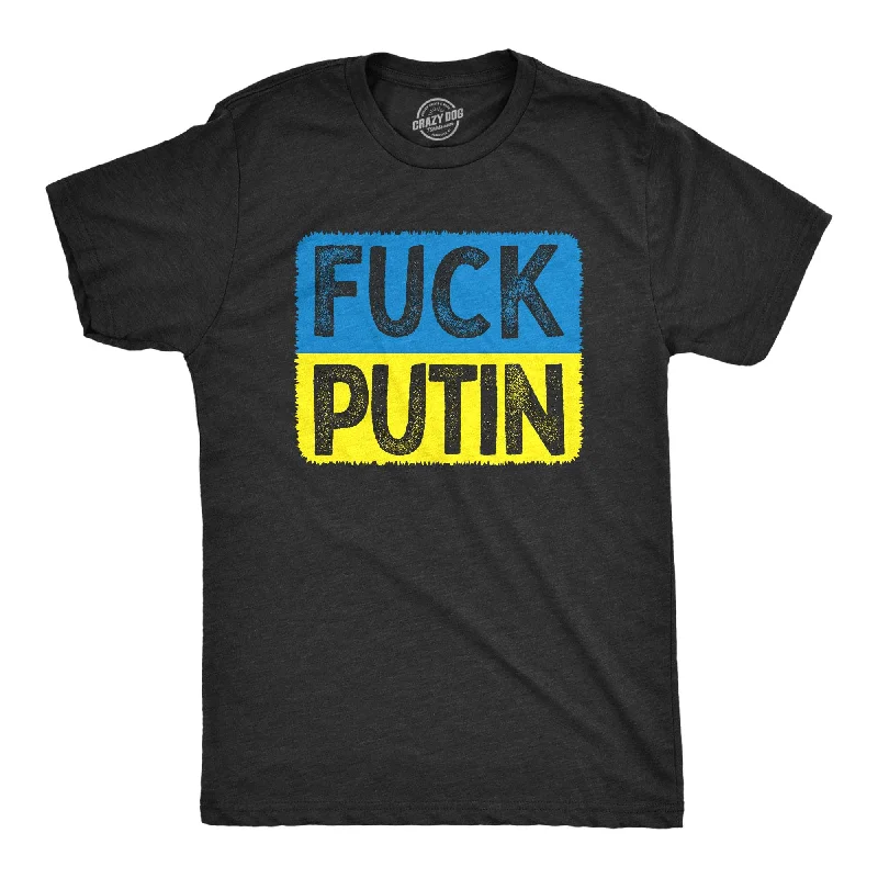 Weekend Discounts to Relish Fuck Putin Men's T Shirt