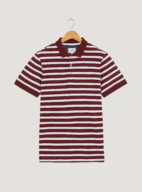 Deal Zone Gresley Polo - Burgundy