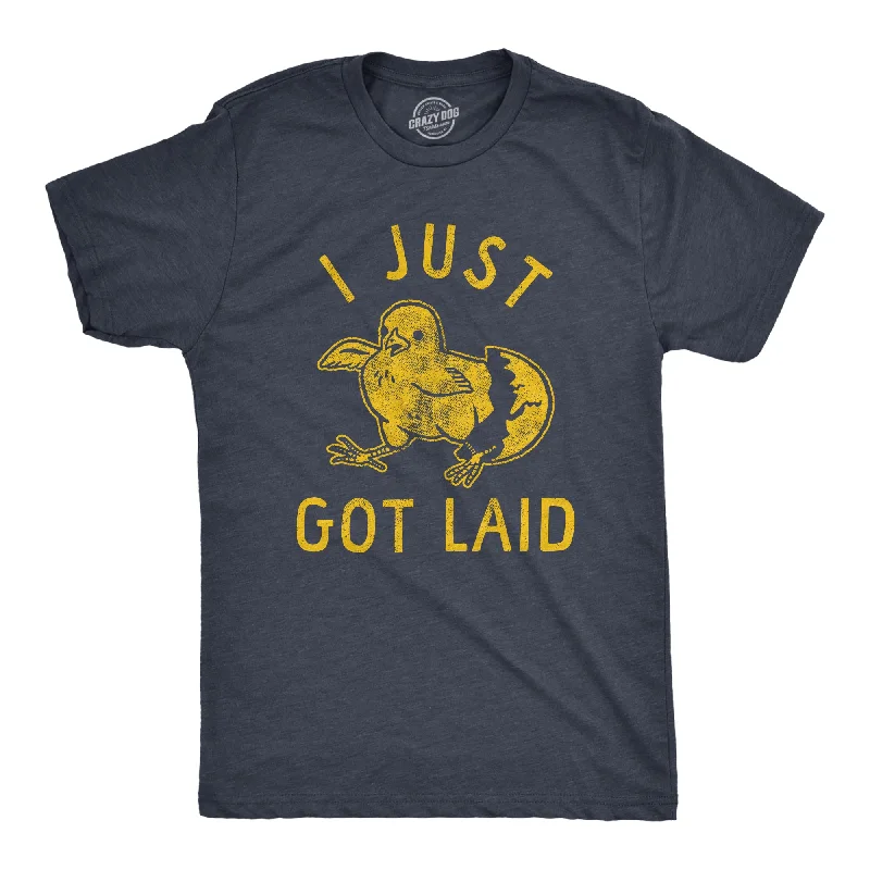Shop and Save I Just Got Laid Men's T Shirt