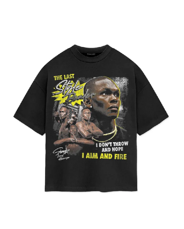 Crazy Deals Israel Adesanya 'Aim & Fire' Supporter T-Shirt