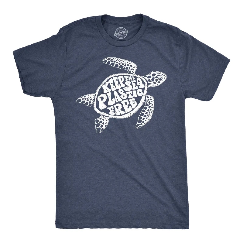 Extra Savings Keep The Sea Plastic Fre Men's T Shirt