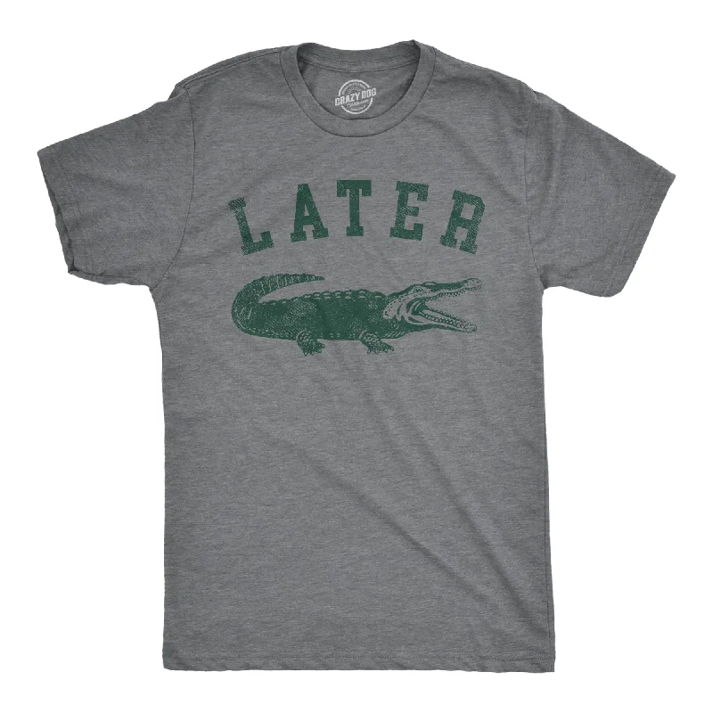 Bargain Blast Later Alligator Men's T Shirt