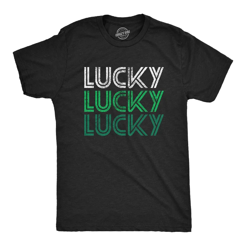 Weekend Deals That Amaze Lucky Lucky Lucky Men's T Shirt