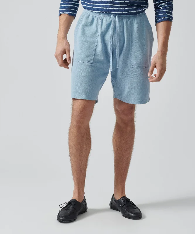 Weekend Offers That Amaze Cotton Pique Pull-On Shorts - Marina