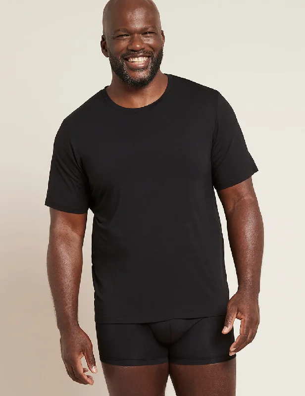 Instant Deal Men's Crew Neck T-Shirt - Black