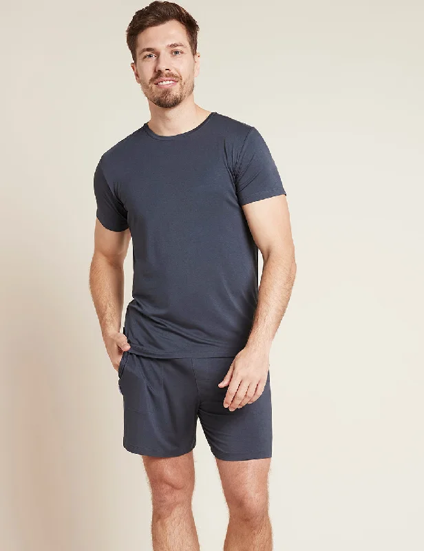 Weekend Extravaganza: Shop Now Men's Crew Neck T-Shirt - Storm