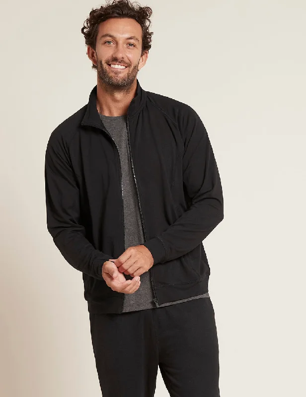 Massive Deal Men's Essential Zip-Up Jacket - Black