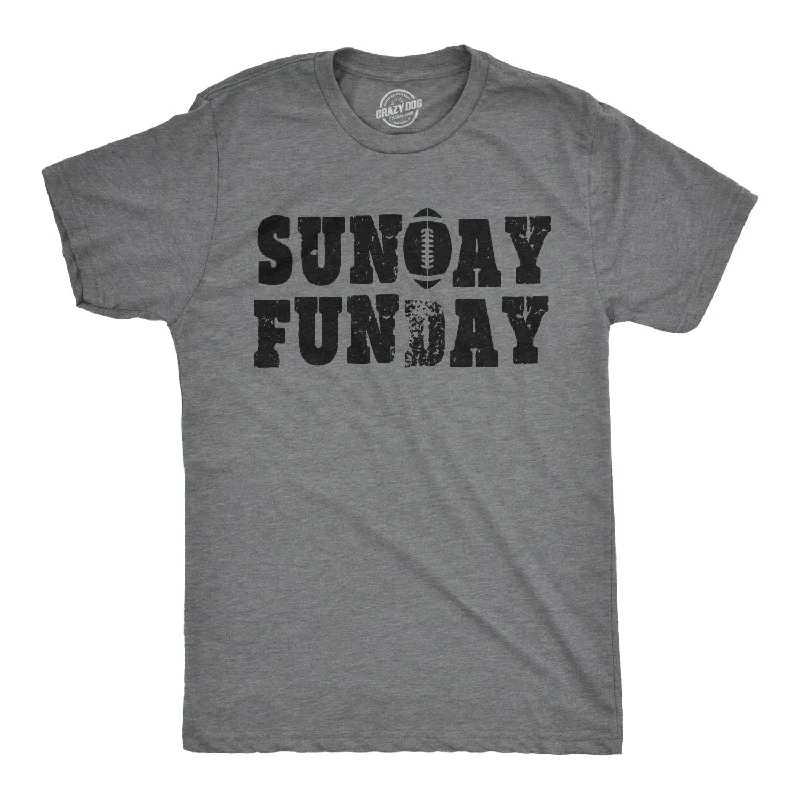 Discount Days Sunday Funday Vintage Football Men's T Shirt