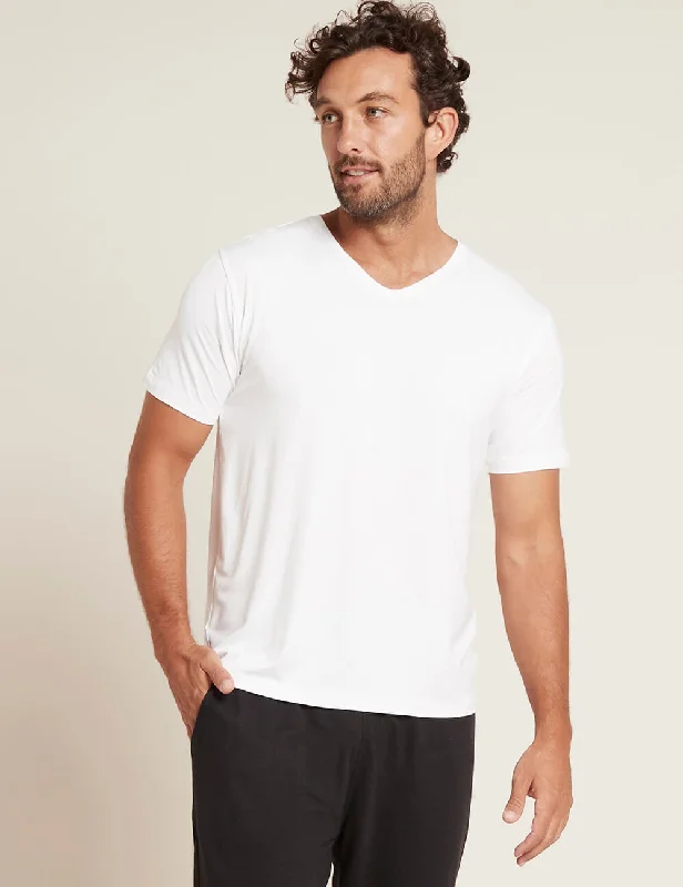 Value Deals Men's V-Neck T-Shirt - White
