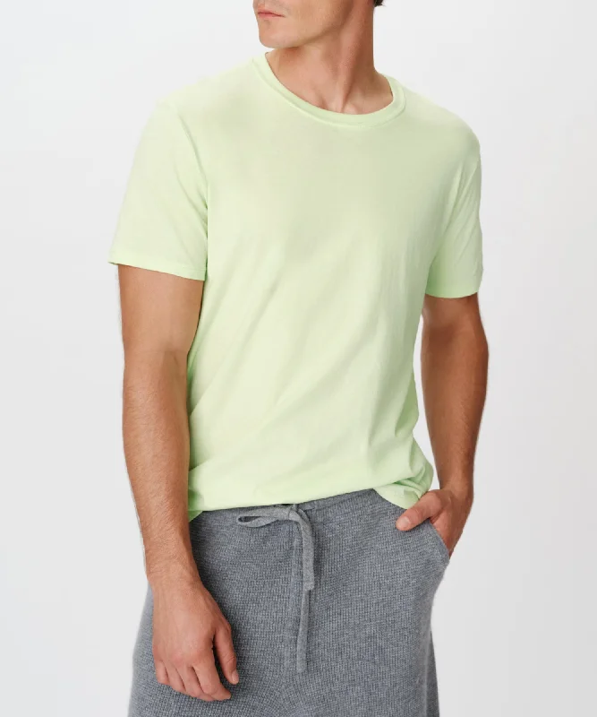 YEAR-End Clearance Classic Jersey Short Sleeve Crew Neck Tee - Mint Tint