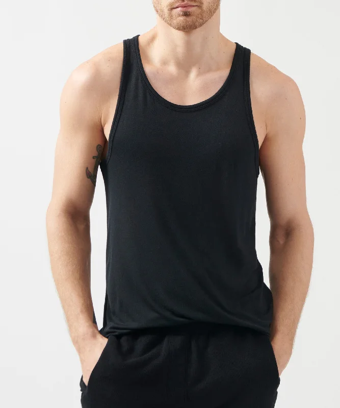 Weekend Specials to Indulge In Modal Jersey Tank - Black