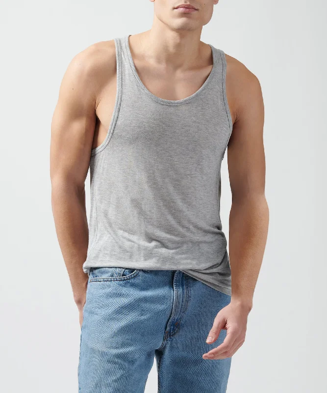 Mega Sale Modal Jersey Tank - Heather Grey