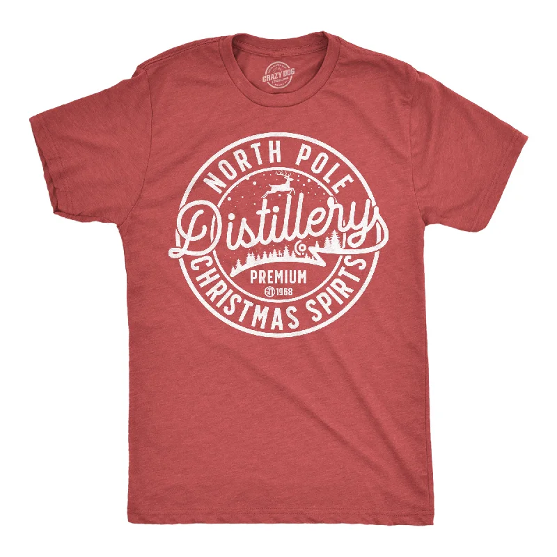 Big Savings North Pole Distillery Men's T Shirt