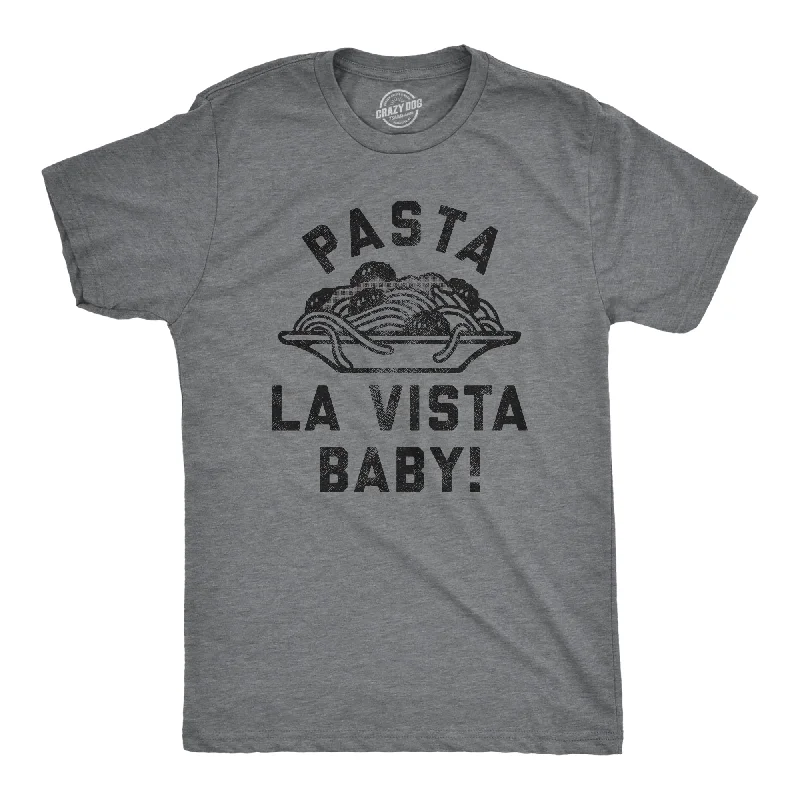 Midnight Madness Pasta La Vista Baby Men's T Shirt