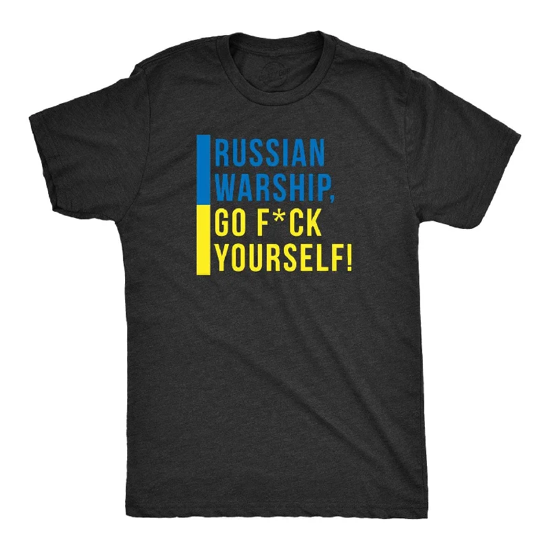 Weekend Specials to Savor Russian Warship, Go Fuck Yourself Men's T Shirt
