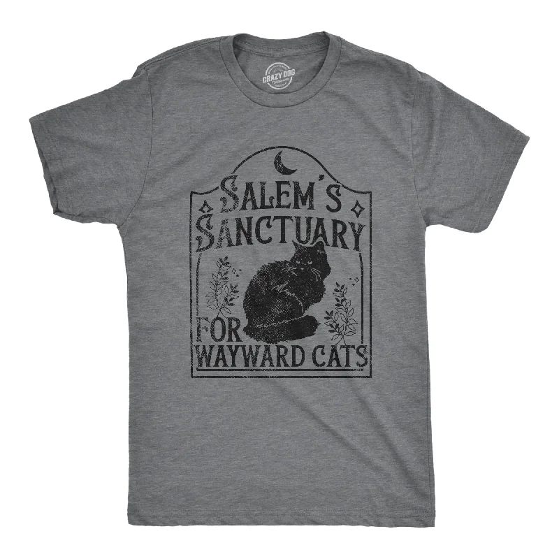 Year-End Deals Salems Sanctuary For Wayward Cats Men's T Shirt