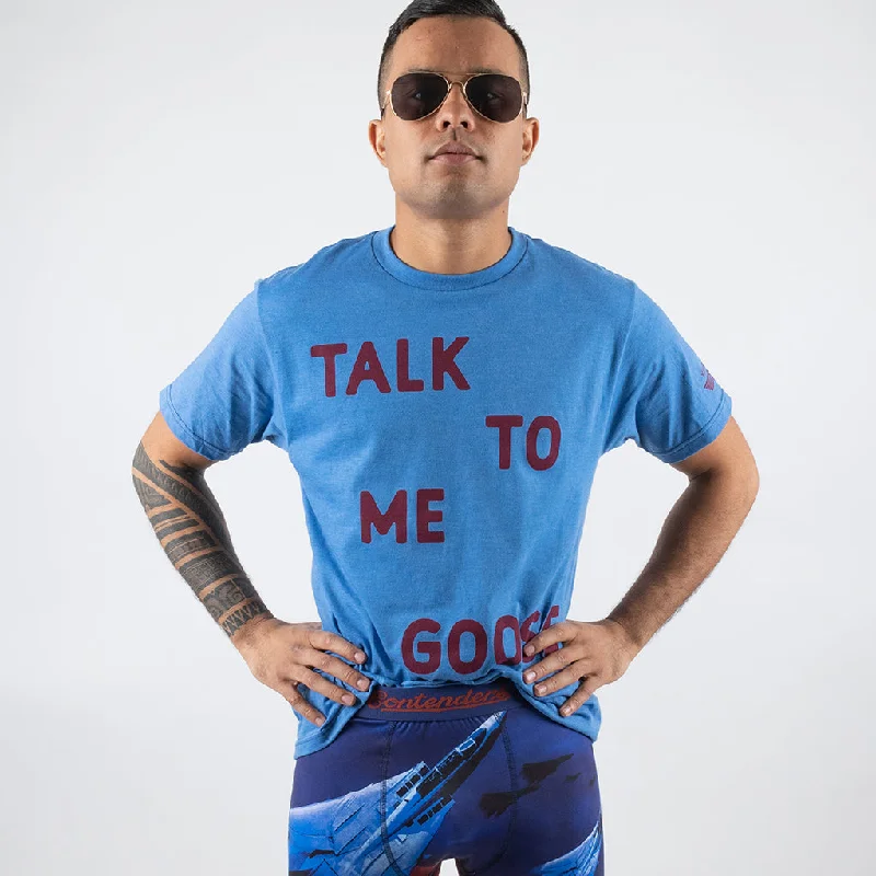 Price Fest TOP GUN TALK TO ME GOOSE SHIRT