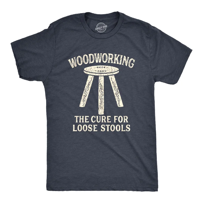 Savings Spectacular Woodworking The Cure For Loose Stools Men's T Shirt