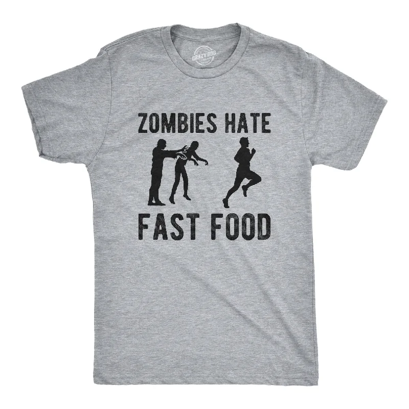 Sale Event Zombies Hate Fast Food Men's T Shirt